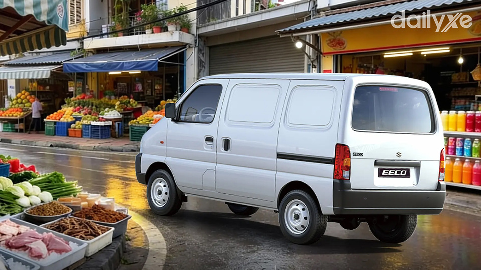 Đuôi xe thiết kế nhỏ gọn