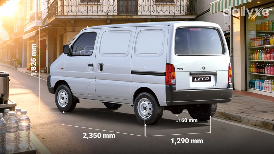 ECO Van giữ được dáng xe gọn gàng