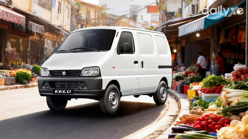 Ngôn ngữ thiết kế của Suzuki Eeco Van đặt trọng tâm vào công năng sử dụng