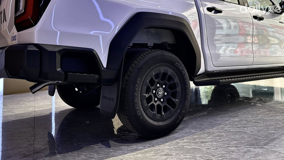 Mâm xe sở hữu ngoại hình hầm hố