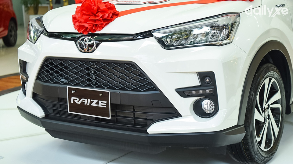 Toyota Raize sở hữu lưới tản nhiệt bản lớn