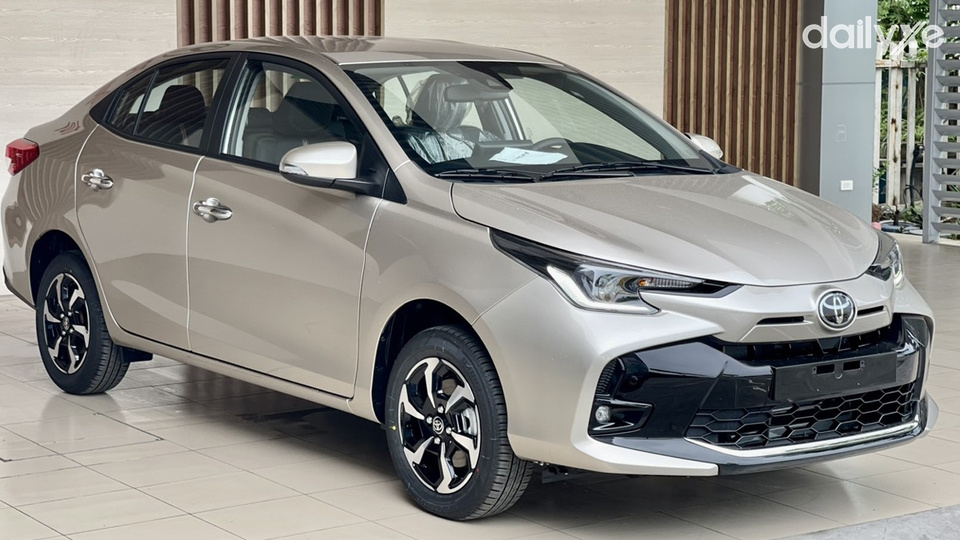 Toyota Vios sở hữu bảng màu phong phú