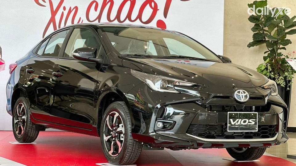Toyota Vios sở hữu bảng màu phong phú