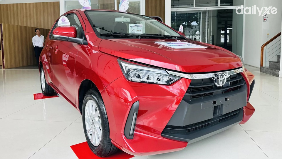 Toyota Wigo sở hữu kích thước tương đương với các đối thủ
