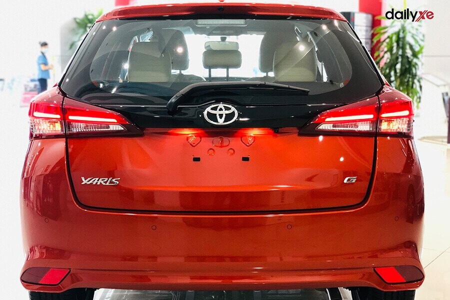 Đuôi xe thiết kế nhỏ gọn