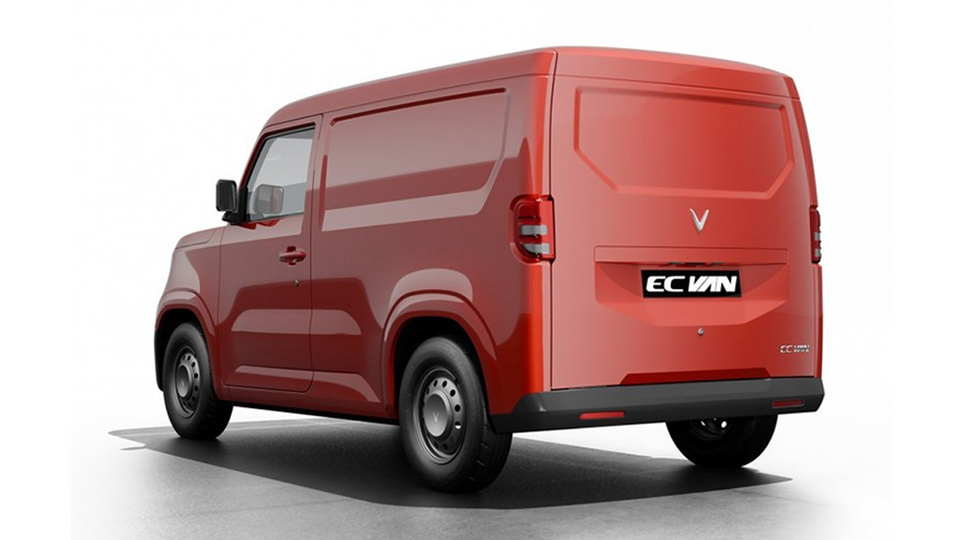 Đuôi xe thiết kế đơn giản nhưng linh hoạt