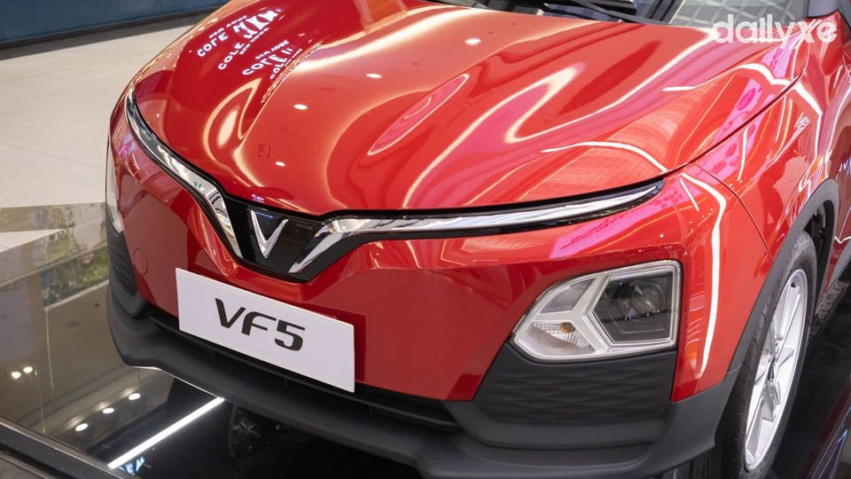 Vinfast VF5 Đèn pha chiếu sáng công nghệ mới
