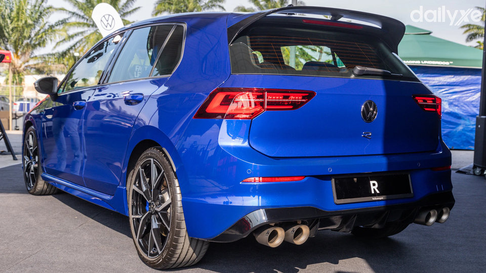 Đuôi xe Volkswagen Golf đơn giản nhưng tinh tế