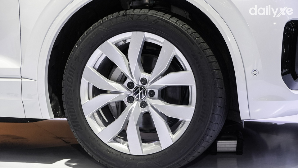 Mâm xe Volkswagen Touareg có kích thước lớn