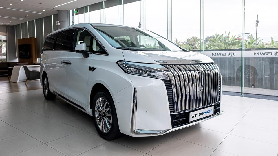 WEY 80 PHEV sở hữu kích thước nổi bật