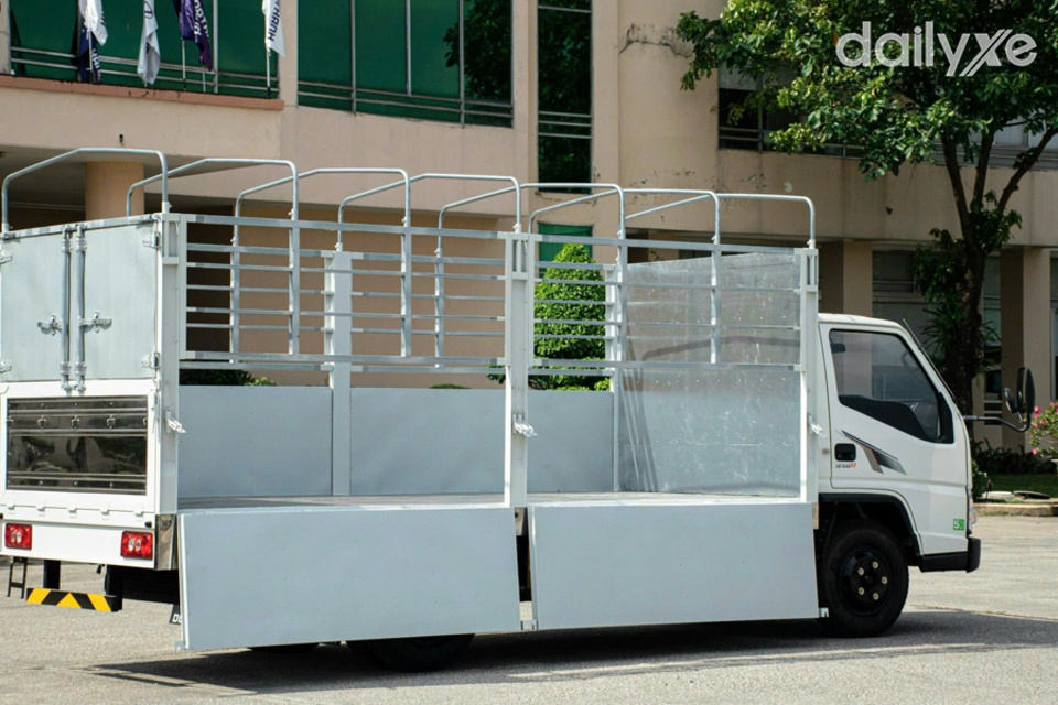 Thùng xe dài chở được nhiều hàng hóa