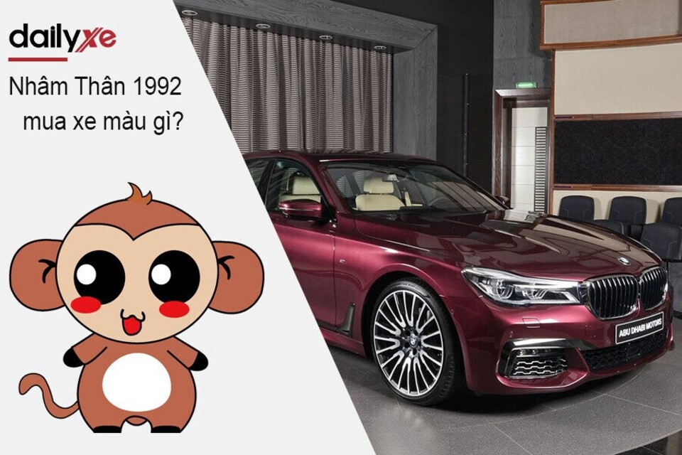 Nam Nữ Nhâm Thân 1992 mua xe màu gì Nam Nữ Nhâm Thân 1992 mua xe màu gì