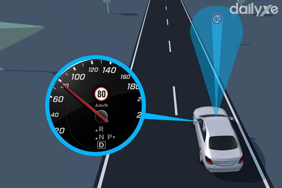 Tính năng nhận dạng biển báo giao thông TSR tránh những hành vi vi phạm