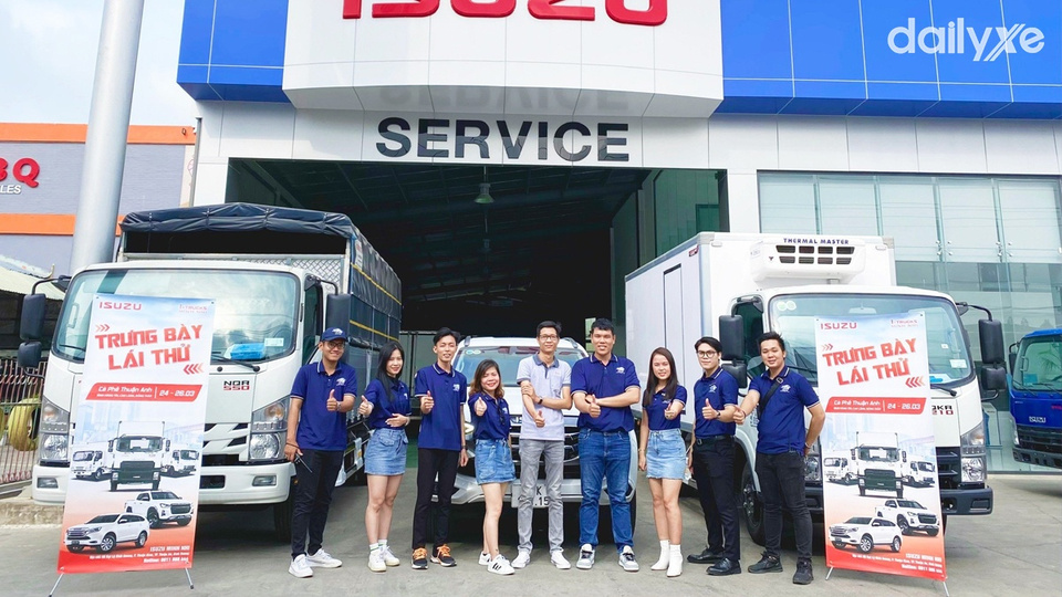 Đội ngũ nhân viên Isuzu Cần Thơ giàu kinh nghiệm