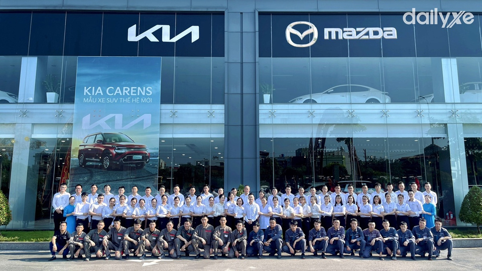 Showroom Mazda Thái Bình sở hữu đội ngũ nhân viên chuyên nghiệp