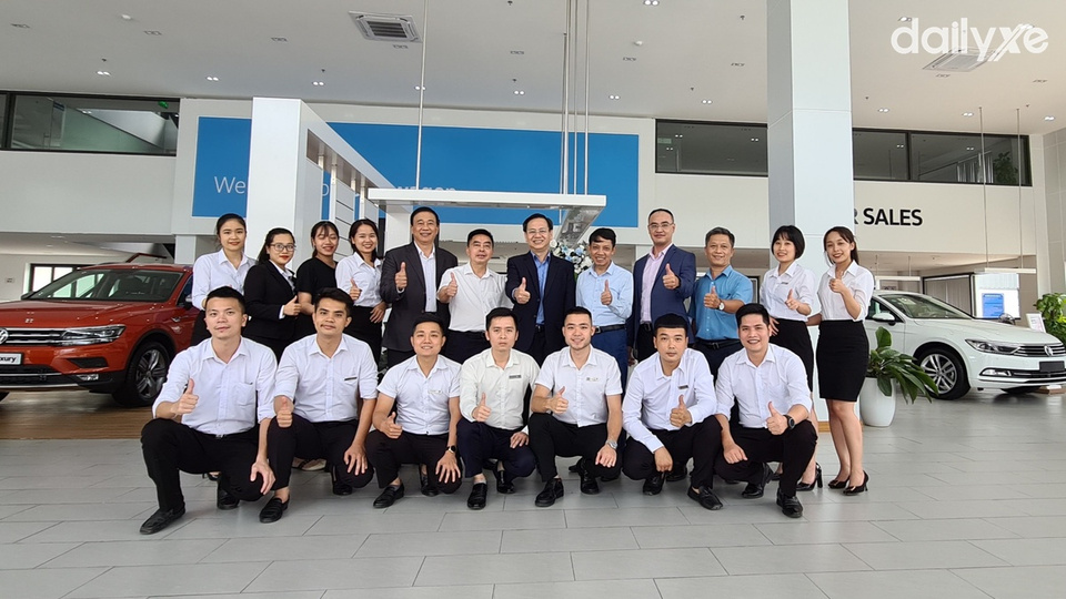 Đội ngũ nhân sự của đại lý Volkswagen Quảng Ninh
