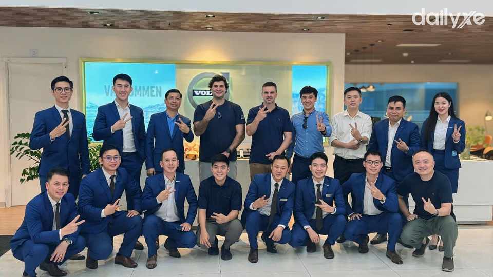 Đội ngũ nhân viên của đại lý Volvo Đà Nẵng