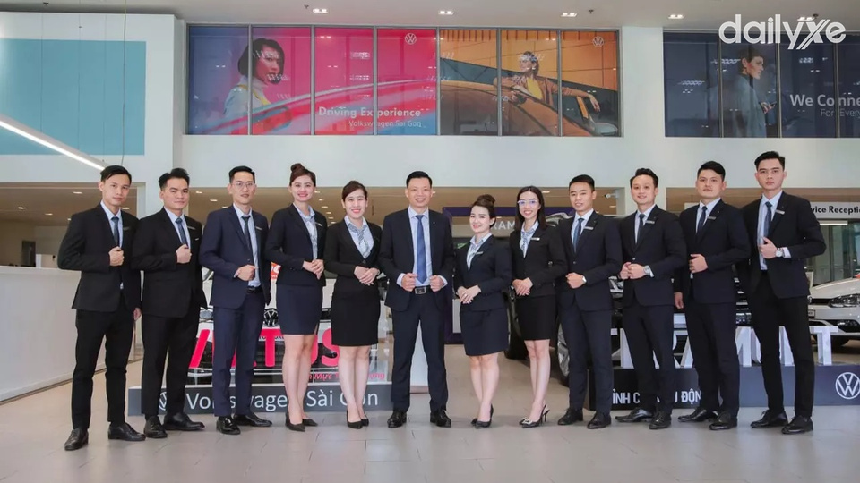 Đội ngũ nhân viên năng động nhiệt huyết