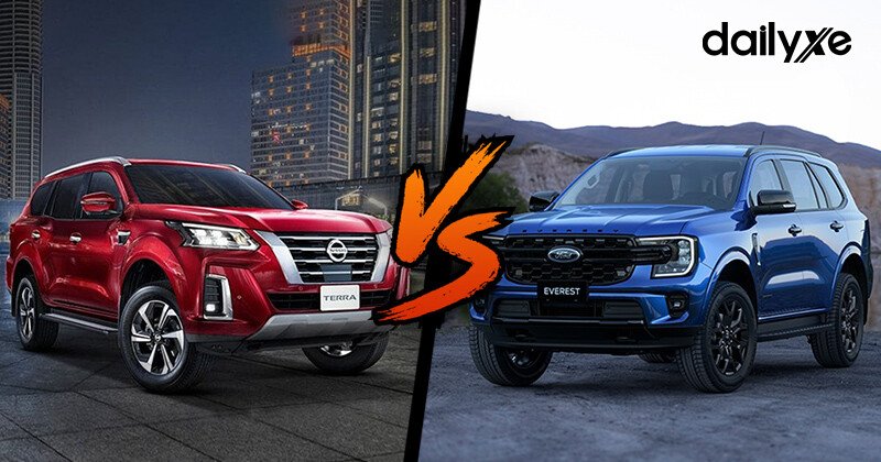 So Sánh Nissan Terra Và Ford Everest Thông Số Kỹ Thuật Chi Tiết