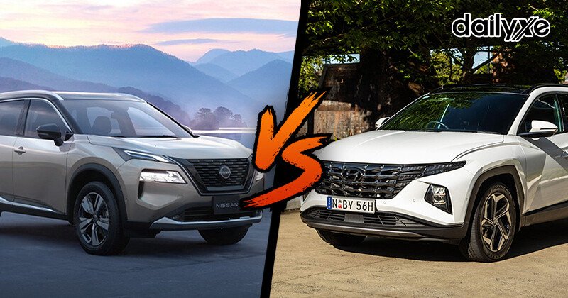 So sánh Nissan X-Trail và Hyundai Tucson: Thông số kỹ thuật chi tiết