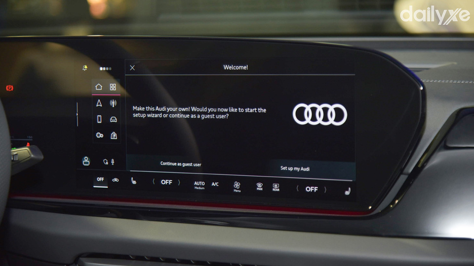 Màn hình giải trí trung tâm kết nối tiện dụng