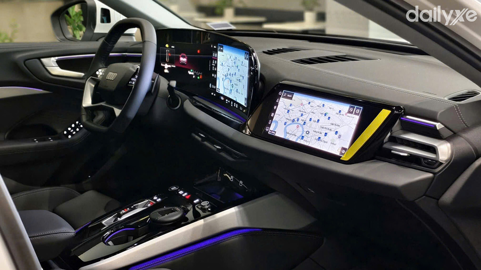 Màn hình kỹ thuật số mang phong cách tương lai