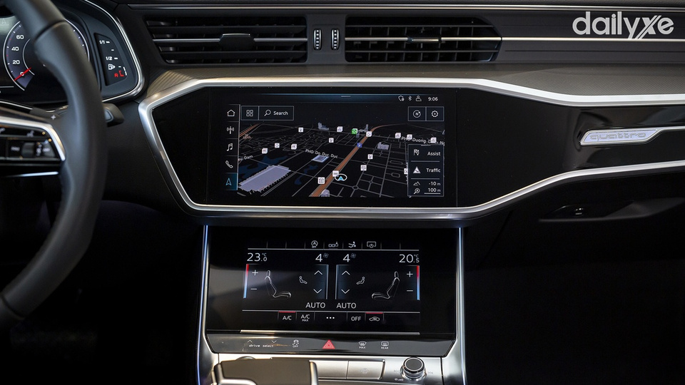 Màn hình giải trí sắc nét