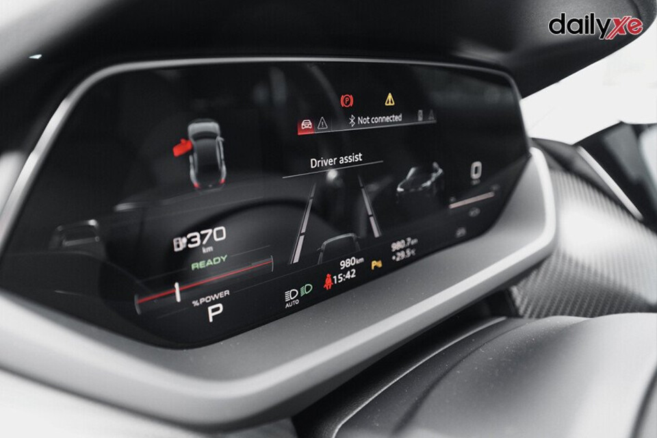 Bảng đồng hồ kỹ thuật số sắc nét