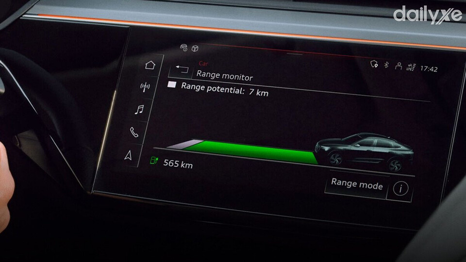 Phạm vi hoạt động ấn tượng lên đến 582 km sau mỗi lần sạc