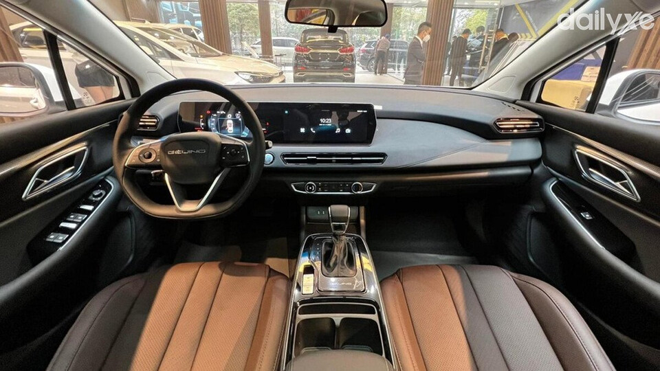 Không gian nội thất BAIC Beijing U5 Plus hiện đại