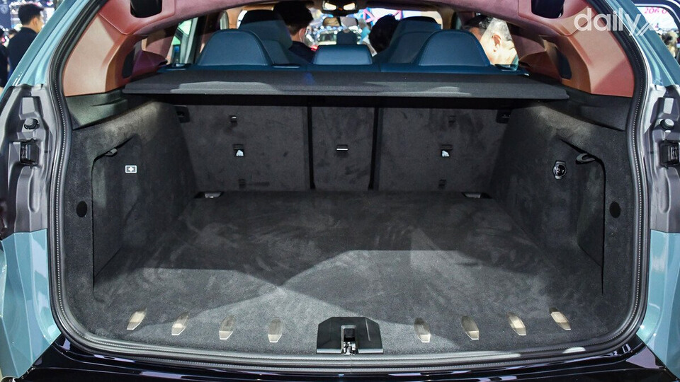 Khoang hành lý rộng rãi với dung tích lớn