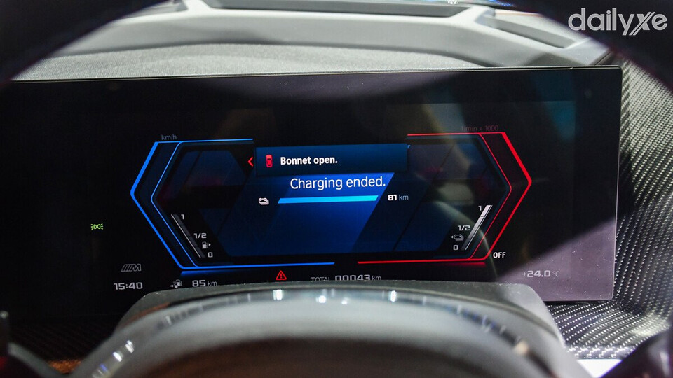 Cụm màn hình hiện thị thông số sắc nét