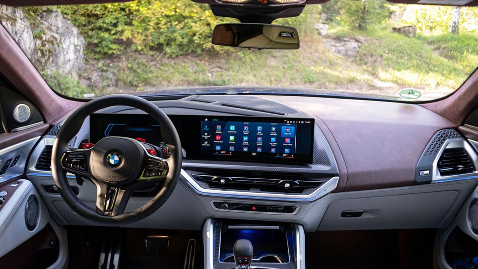 Nội thất của BMW XM toát lên vẻ đẳng cấp, hiện đại