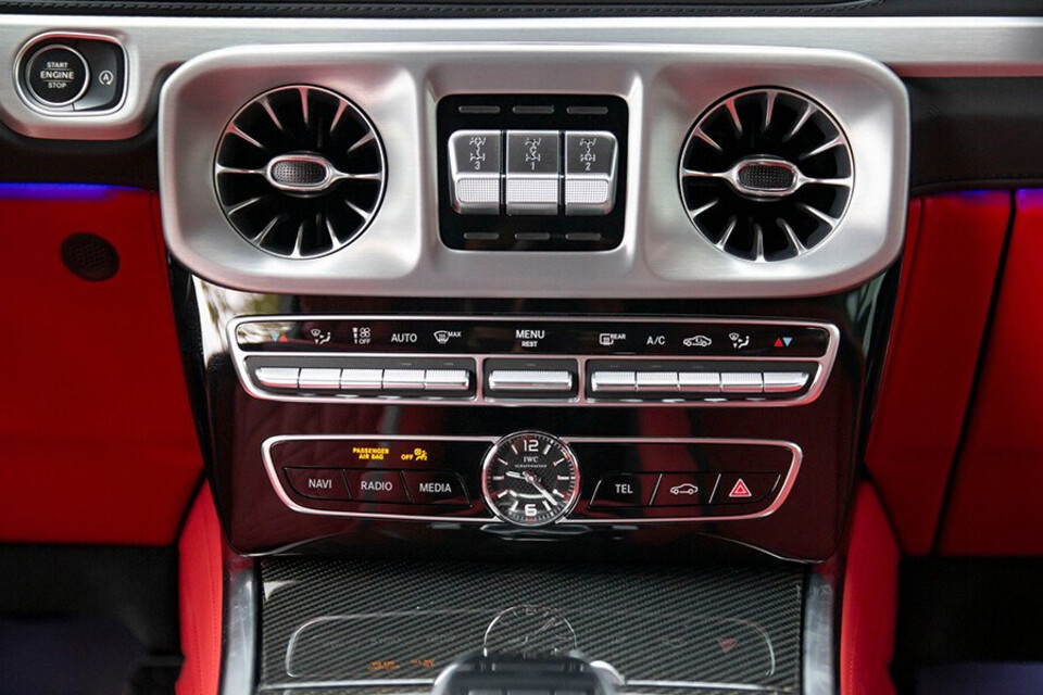 Mercedes G-Class sử dụng điều hòa 3 vùng tự động Thermotronic