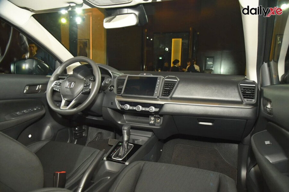 Bảng taplo của Honda City có thiết kế tiện dụng