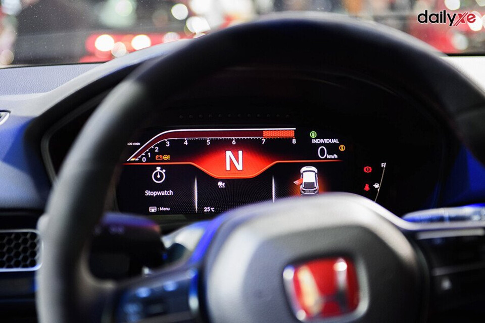 Cụm đồng hồ hiển thị sắc nét