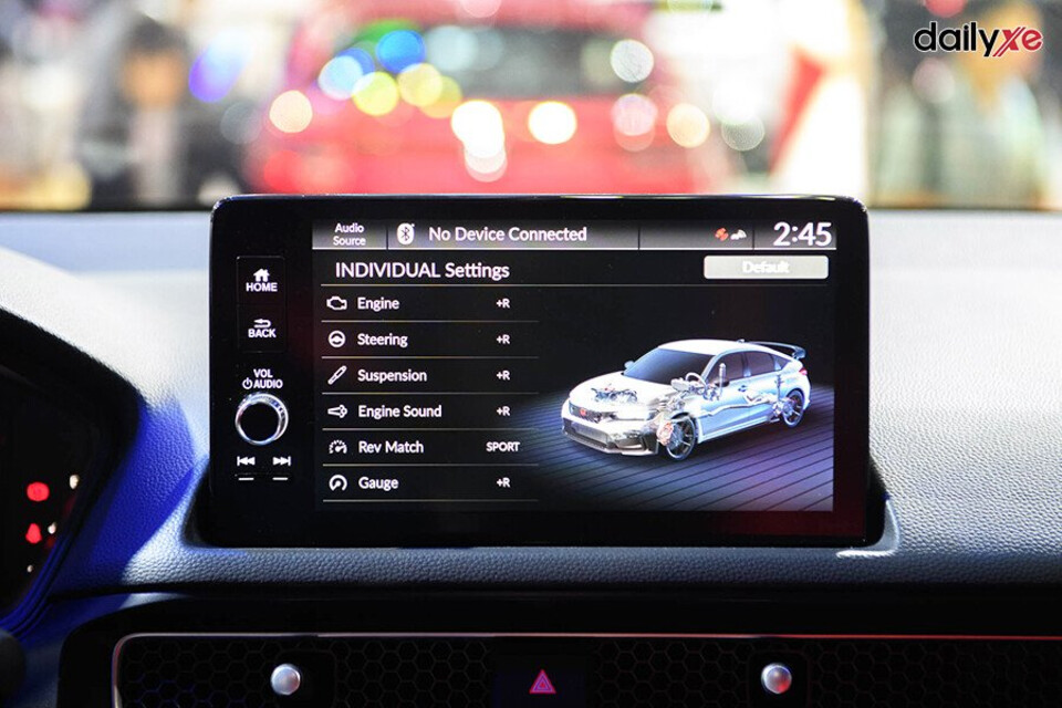 Màn hình hiển thị thông tin Honda LogR