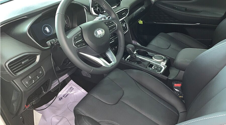 Không gian nội thất SantaFe thiết kế rộng rãi