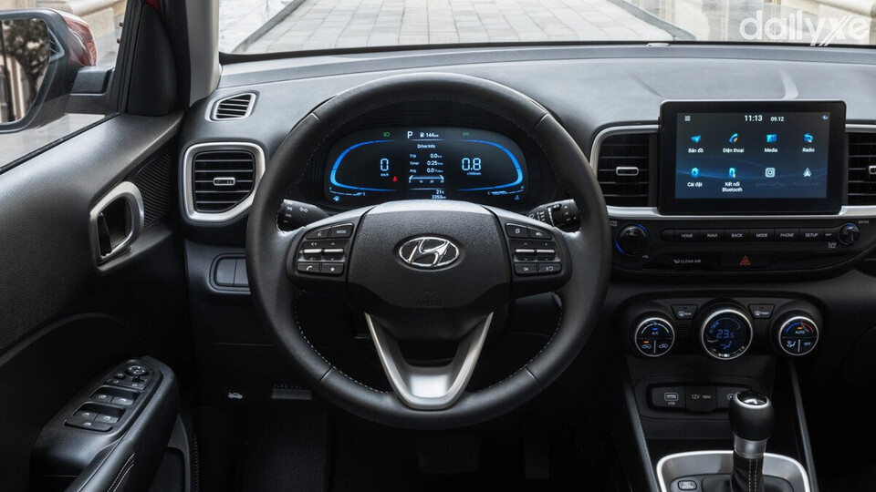 Tay lái 3 chấu bọc da cao cấp