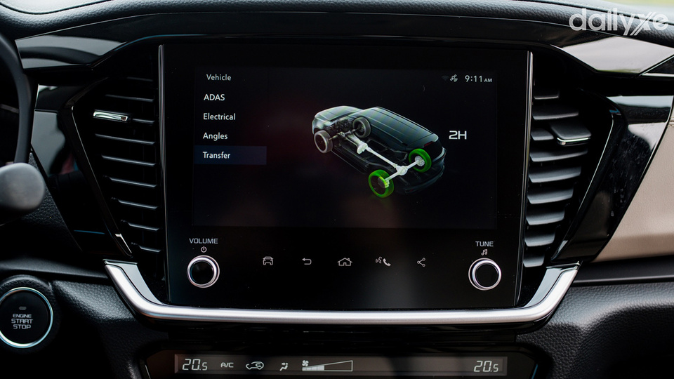 Màn hình trung tâm có khả năng kết thông minh