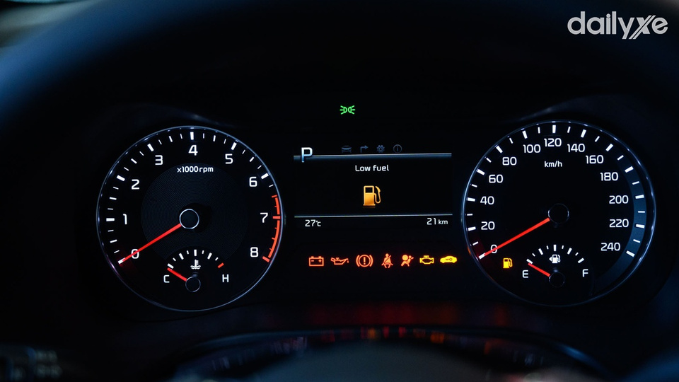 Màn hình đa thông tin hiển thị sắc nét