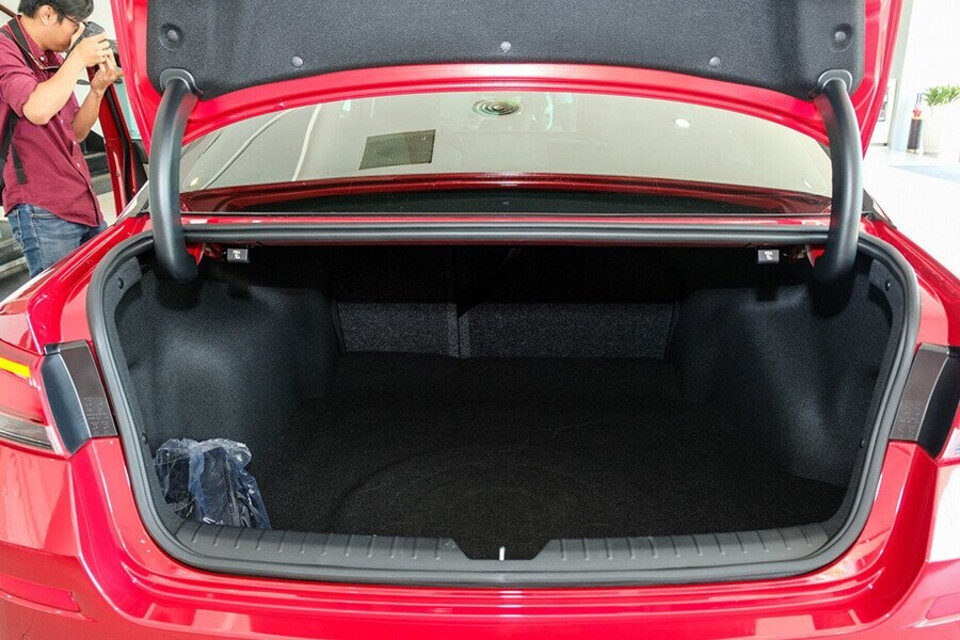 Khoang hành lý rộng rãi