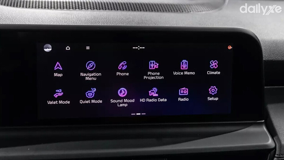 Màn hình giải trí trung tâm 8 inch