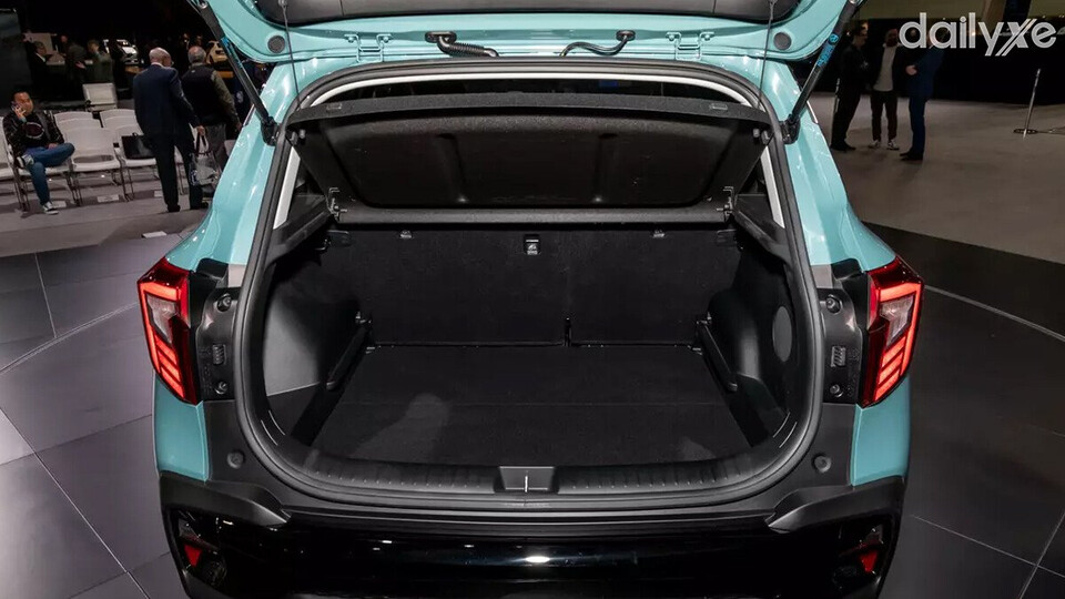 Khoang hành lý rộng rãi