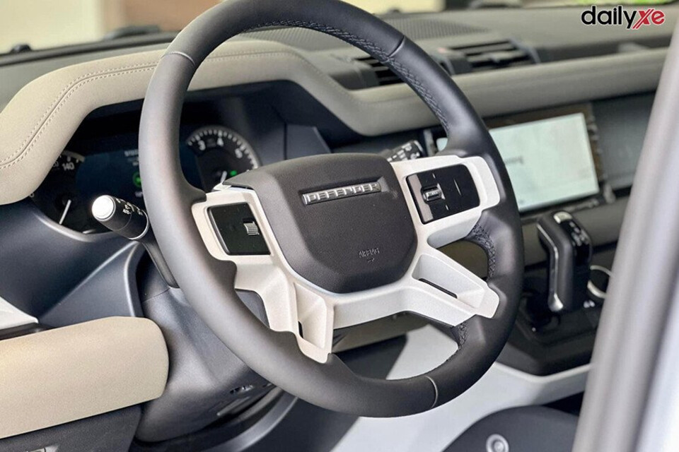 Vô lăng bọc da thân thiện