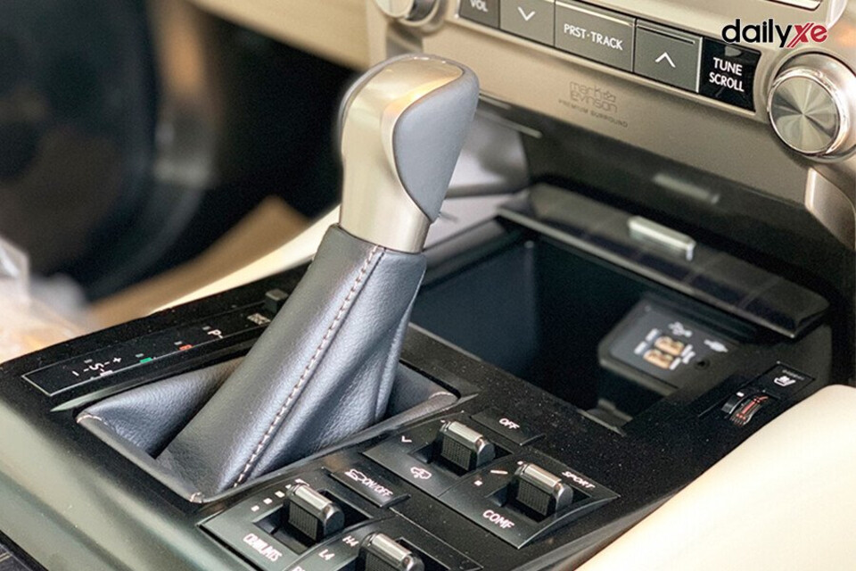 Hộp số tự động vận hành mạnh mẽ