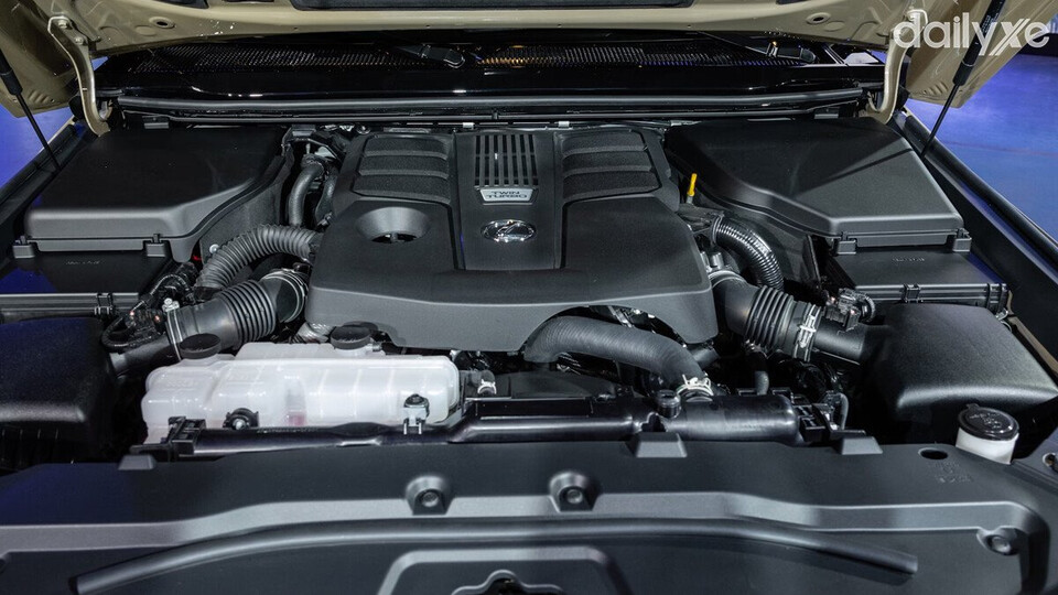 GX550 trang bị động cơ V6 3.4L tăng áp kép