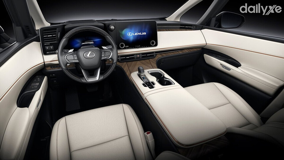 Nội thất Lexus LM500h rộng rãi, tiện nghi lấy con người làm trung tâm