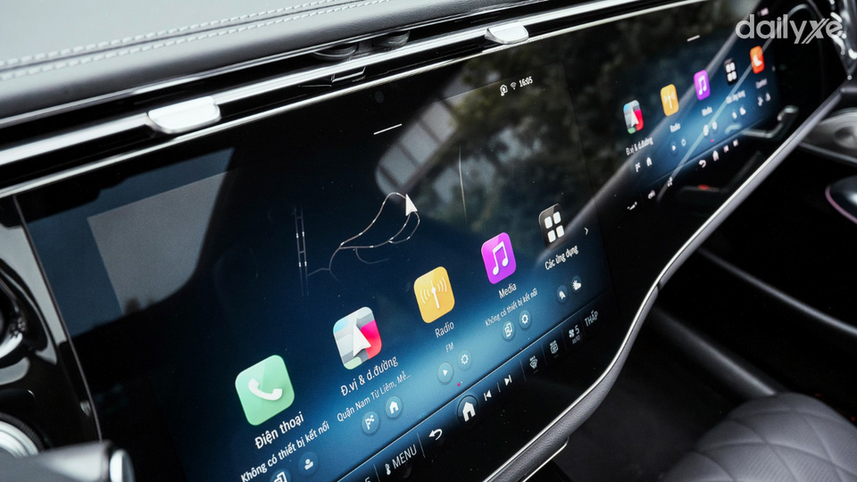 Hệ thống thông tin giải trí MBUX thông minh