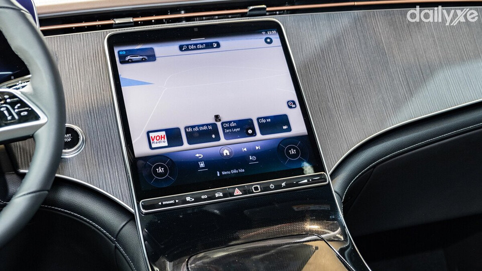 Màn hình giải trí 12.3inch thiết kế hiện đại